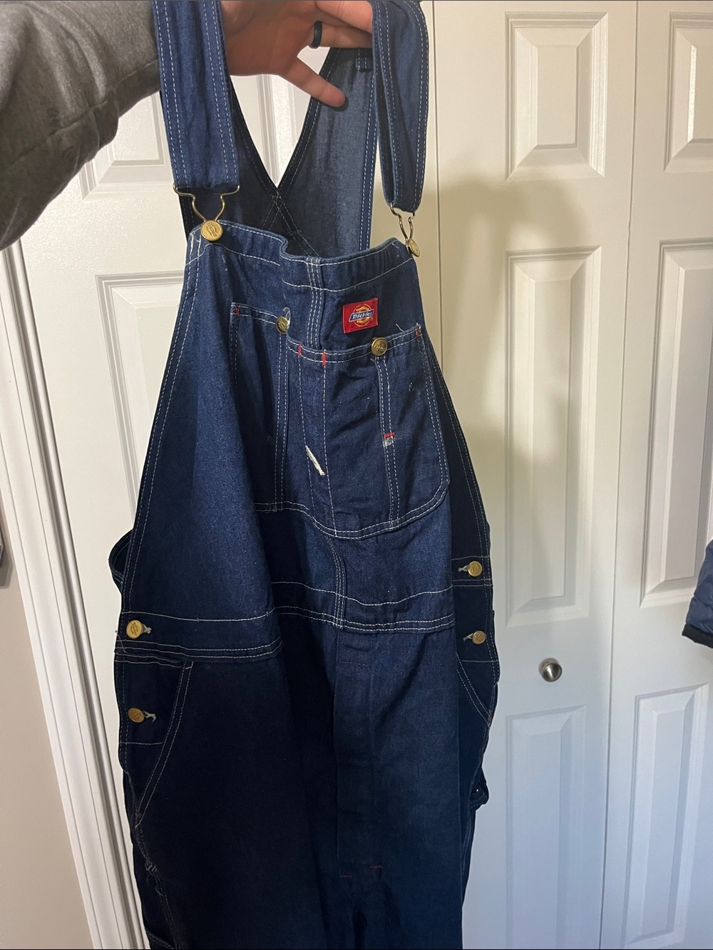 Dickies Indigo Blue Denim Bib Overalls